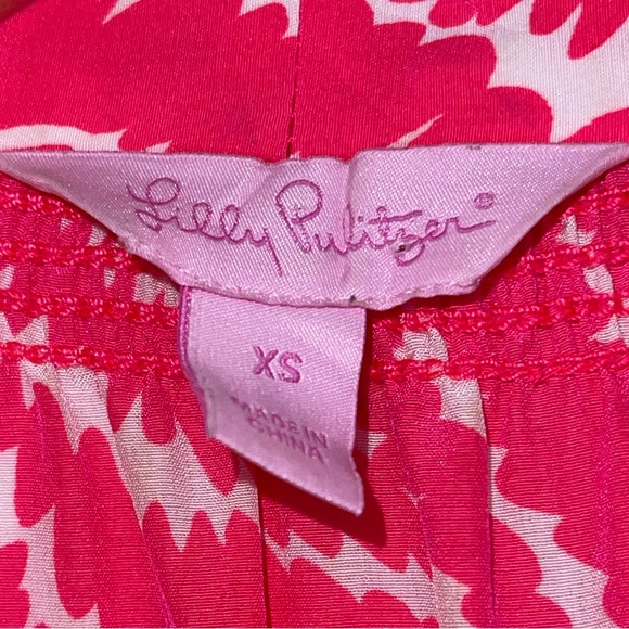 SOLD- Lilly Pulitzer Dahlia Splash Show Your Stripe Sleeveless Blouse NWOT Sz XS - Picture 3 of 6